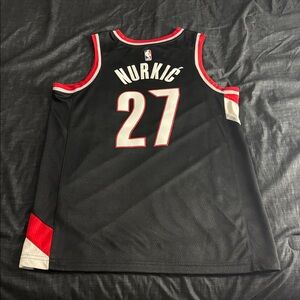 Portland Trail Blazers #27 Jusuf Nurkic Home NBA Nike Swingman Jersey